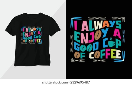 Coffee Lover Tshirt Design Template vector print ready