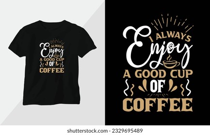 Coffee Lover Tshirt Design Template vector print ready