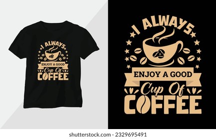 Coffee Lover Tshirt Design Template vector print ready