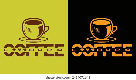 Coffee Lover Vector T Shirt Design