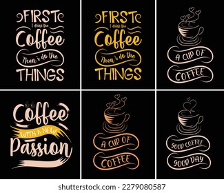 Coffee Lover's Shirt, Coffee quotes bundle, coffee slogan shirt, Gift for Friend, Coffee SVG bundle