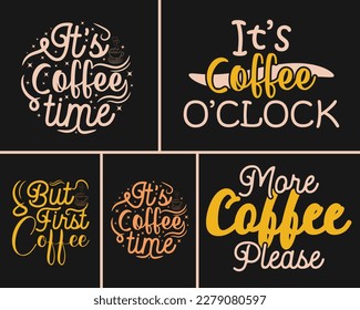 Coffee Lover's Shirt, Coffee quotes bundle, coffee slogan shirt, Gift for Friend, Coffee SVG bundle