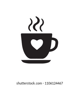 coffee lovers vector icon logo template