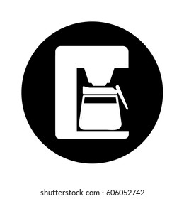 coffee machine appliance isolated icon vector illustration design