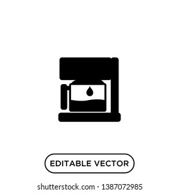 coffee machine black symbol icon designs illustration logo sign