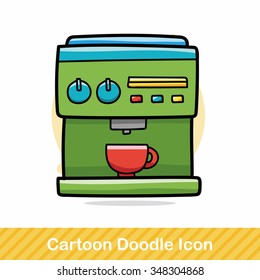 coffee machine doodle