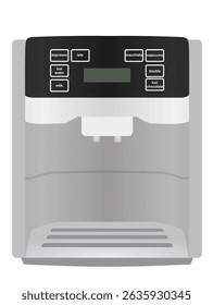 Coffee machine  espresso. vector illustration