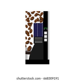 Coffee machine in flat