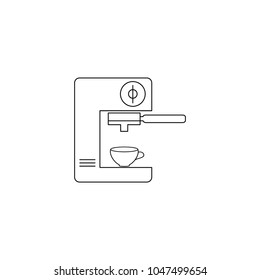 Coffee machine icon