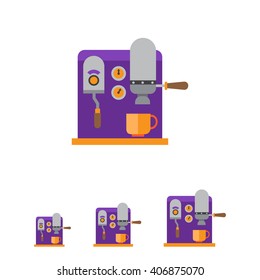 Coffee machine icon