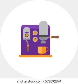 Coffee machine icon