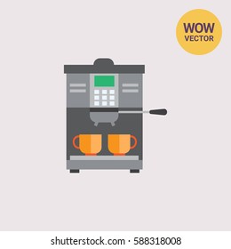 Coffee machine icon