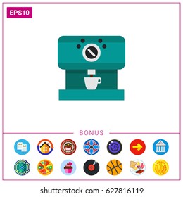 Coffee machine icon