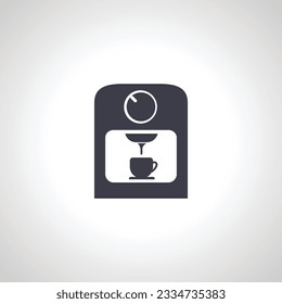 coffee machine icon. espresso machine icon.