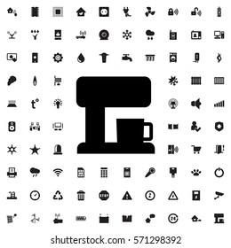 coffee machine icon illustration isolated vector sign symbol