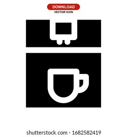 coffee machine icon or logo isolated sign symbol vector illustration - high quality black style vector icons
