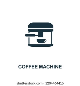 Coffee Machine icon. Premium style design from coffe shop collection. UX and UI. Pixel perfect coffee machine icon. For web design, apps, software, printing usage.