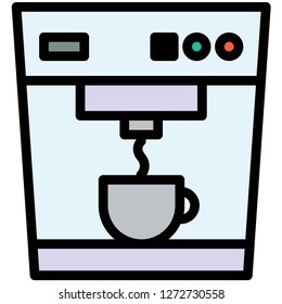 coffee machine icon vector