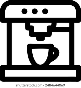 coffee machine icon, vector design