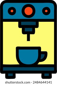 coffee machine icon, vector design
