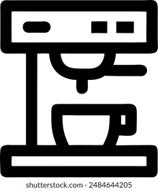 coffee machine icon, vector design