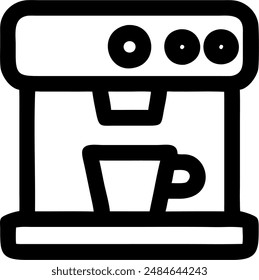 coffee machine icon, vector design