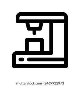 coffee machine icon. vector line icon for your website, mobile, presentation, and logo design.
