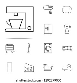 coffee machine icon. web icons universal set for web and mobile