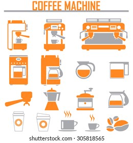 coffee machine icons