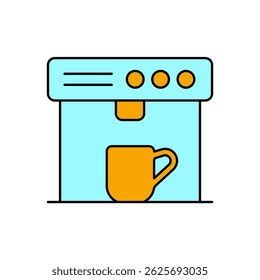 coffee machine icons  symbol vector elements for infographic web
