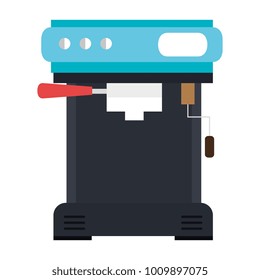 coffee machine isolated icon