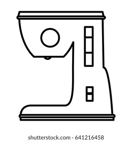 coffee machine isolated icon
