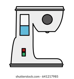 coffee machine isolated icon