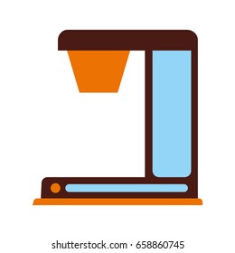 coffee machine isolated icon
