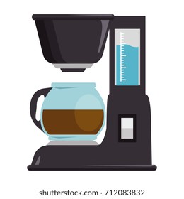 coffee machine isolated icon
