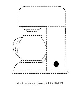 coffee machine isolated icon