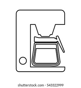 coffee machine isolated icon vector illustration design