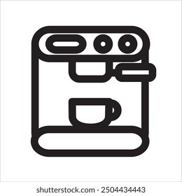 coffee machine, coffee maker icon