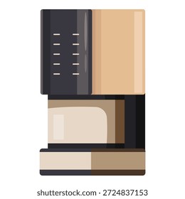 Coffee machine making a hot beverage, perfect for representing a quick caffeine boost