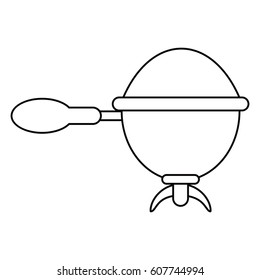 coffee machine manual maker outline