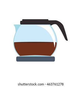 Coffee machine supply house electric appliance icon. Isolated and flat illustration. Vector graphic