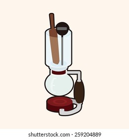 coffee machine theme elements