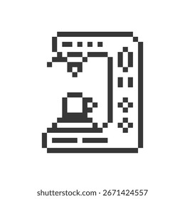 coffee machine tool pixel art