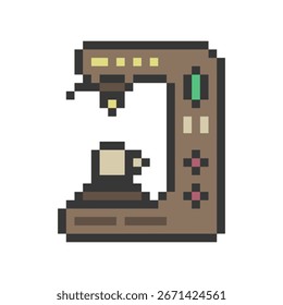coffee machine tool pixel art