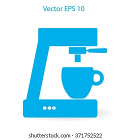 coffee machine vector icon