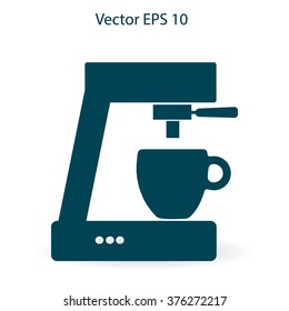 coffee machine vector icon