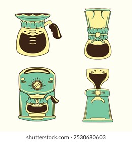 coffee machine vector illustration design