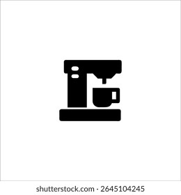 Coffee - machine - vektor.Simple vector. ikon eps