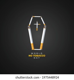 Coffee is made with cigarettes, it;s mean world no tobacco day.