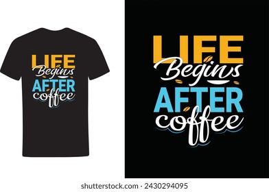 Coffee Make  T-shirt Design Vector 